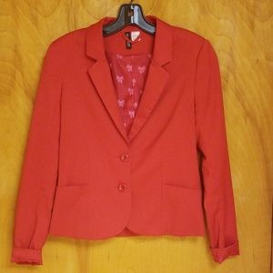 H & M size 8 Red Blazer